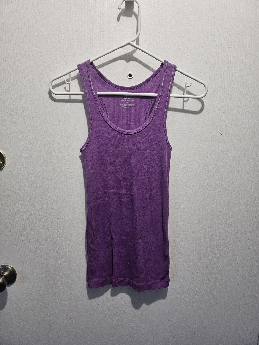 SO Purple Racerback Tank Top